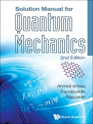 cover image of Solution Manual For Quantum Mechanics ()